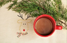 Coffee Cup And Reindeer