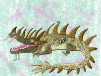 Dragon Crocodilus Et Larry