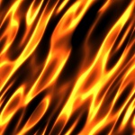 Fire flames embers lava