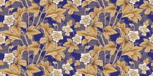 Floral Pattern Background 1955