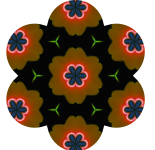 Květina Mandala PNG