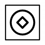 Mandala géométrique, forme de motif