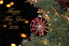 Happy New Year 2020 And Bokeh