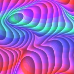 Tło abstrakcjonistyczna geometria koloro