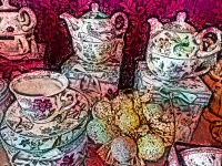 Panelas de chá
