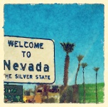 Znak drogowy stanu Nevada