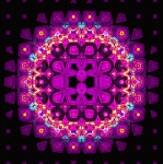Kaleidoscope mandala background