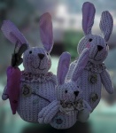 Coniglietti a maglia Pasqua 3