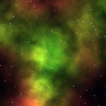 Estrelas do espaço sideral Aurora