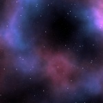 Étoiles spatiales de l'univers Cosmo