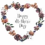 Cartão do dia das mães