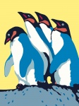 Pinguïn afdrukken