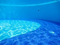 Pool unter Wasser