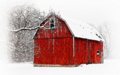 Červená stodola
