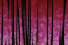 Red Curtain Background