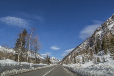 Road with Snow
