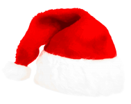 Chapéu de Papai Noel isolado