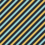 Stripes Diagonal Blue Gold