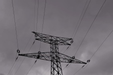 Torre electrica y cables