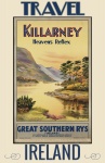 Cestovní plakát Vintage Irsko