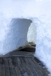 Tunnel In Snow