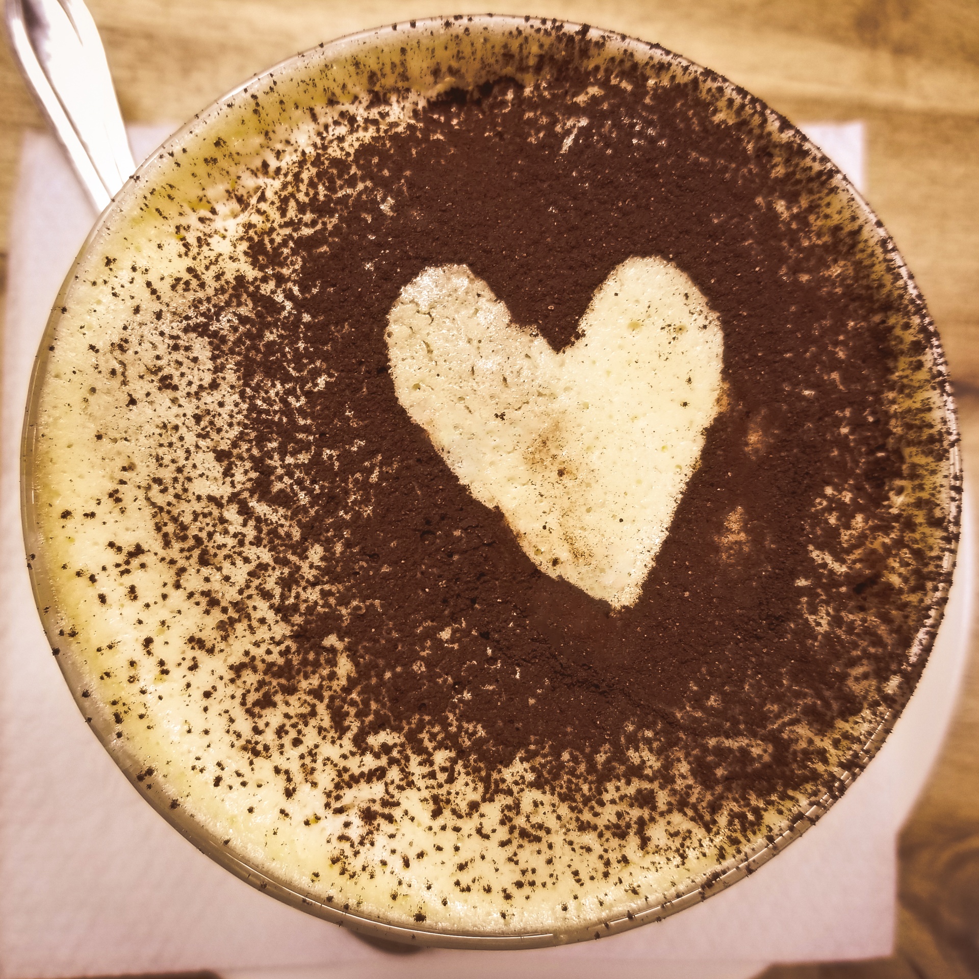Decorated Cappuccino Free Stock Photo - Public Domain Pictures