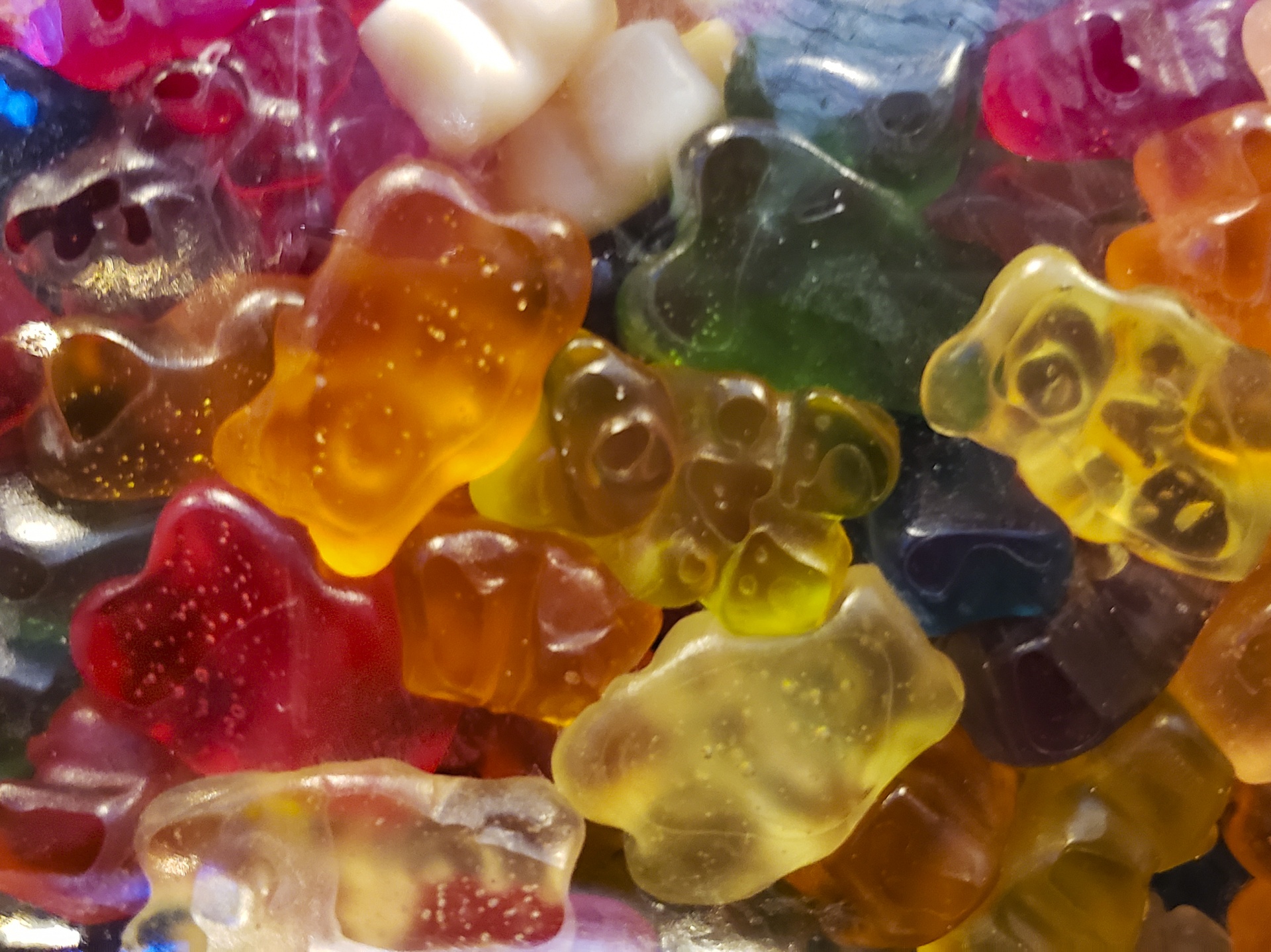Gummy Bears Closeup Candy Free Stock Photo - Public Domain Pictures