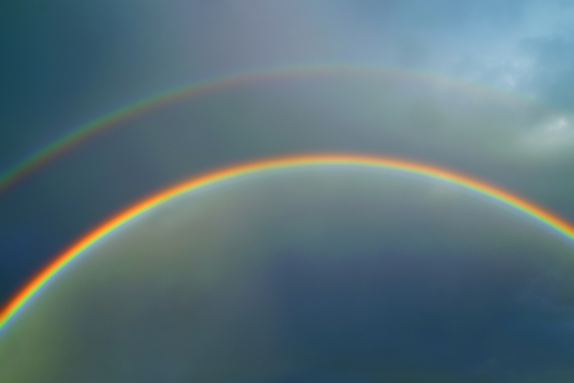 Sky Rainbow Colors Weather Free Stock Photo - Public Domain Pictures