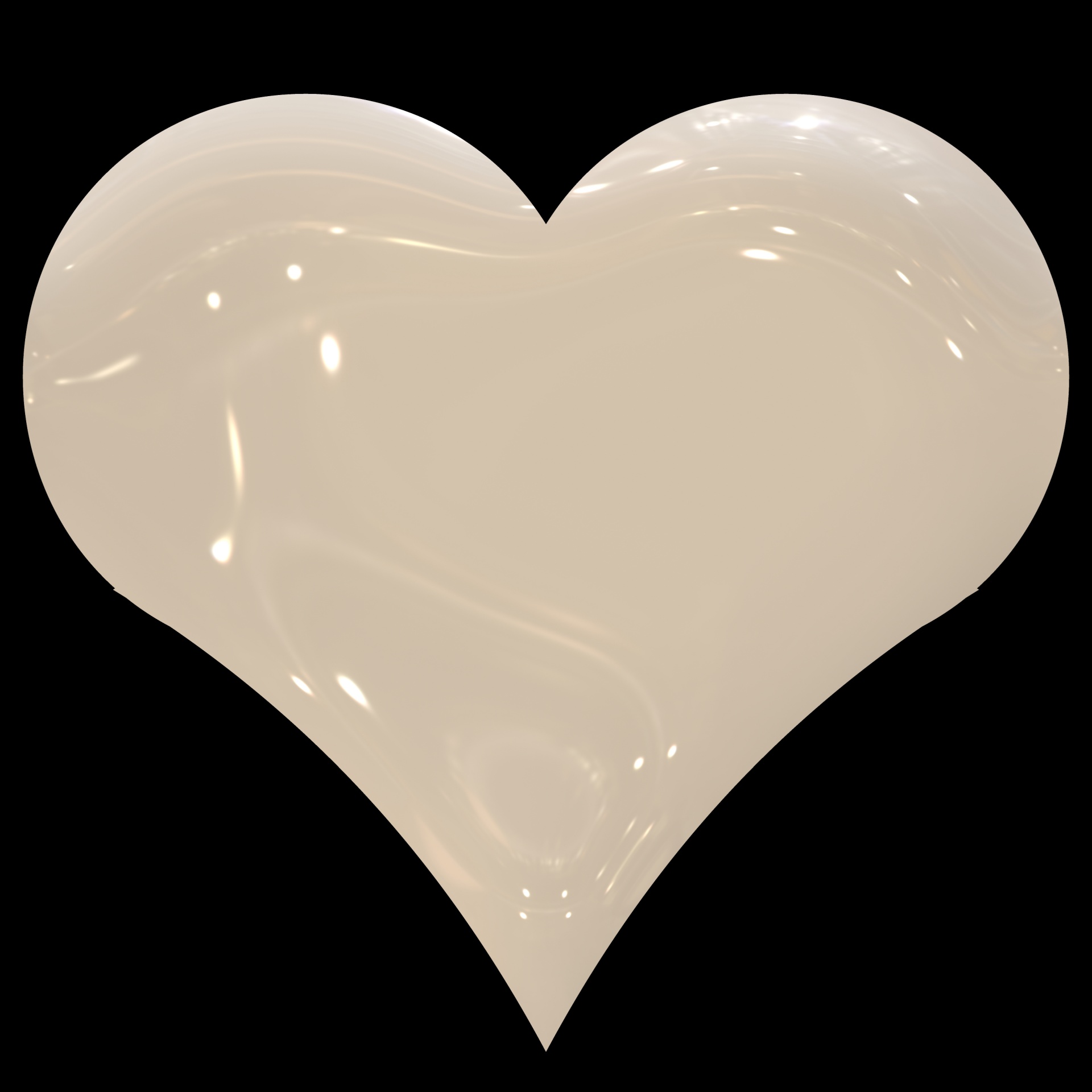 Reflective Heart Free Stock Photo - Public Domain Pictures