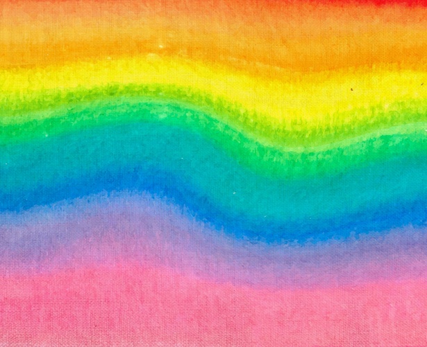 虹の絵の背景 無料画像 Public Domain Pictures