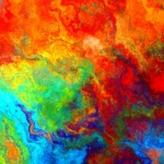 Fondo abstracto de colores neón