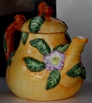 Antike Keramik Teekanne