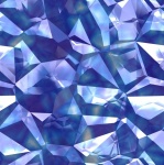Fondo de cristal azul transparente