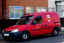 British Royal Mail Van