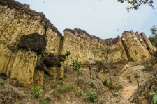 Cliff stone of Pha Chor at the Doi Lo