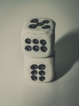 Dice On Background