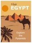 Egypt, Cairo Travel Poster