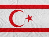 Bandera del norte de Chipre