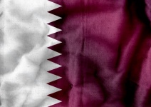 Flagga av Qatar temat idédesign