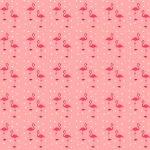 Flamingos Pattern Background
