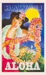 Hawaii utazási poszter