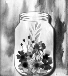 Flower Mason Jar