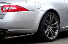 Jaguar Car Wheel And Tail Light