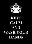 Mantenha as mãos calmas da lavagem