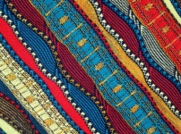 Multi-Colored Fabric Pattern