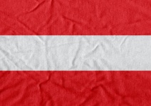 Bandiera nazionale austriaca temi design