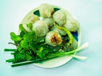 Thajské dezertní jídlo, pouliční jídlo,