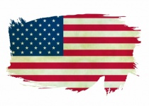 USA vlajky Clipart