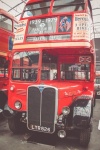 Autobus a due piani vintage