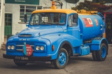 Vintage fuel truck